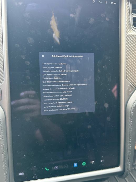 Tesla Model S Performance 0100 km/h 2.3 sek, 2019 god.