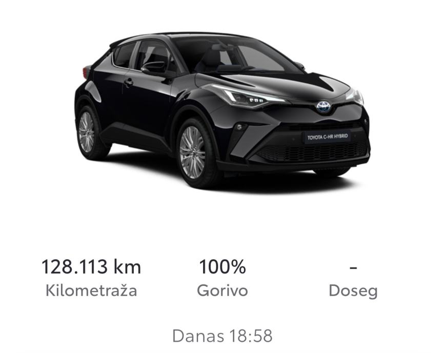 TOYOTA C-HR HYBRID MC 2.0 HSD 5D CHIC full oprema automatik prvi vlasn, fotografija 10