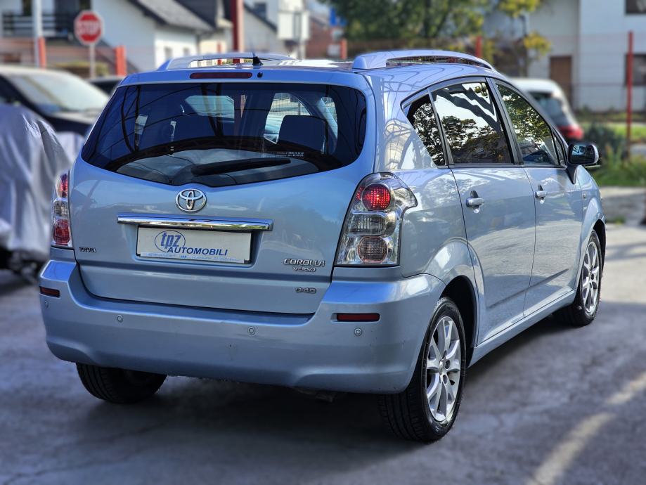 TOYOTA*COROLLA VERSO*2.2 D-4D*SOL*NIJE UVOZ*SERVISNA*PDC*4490E, fotografija 12