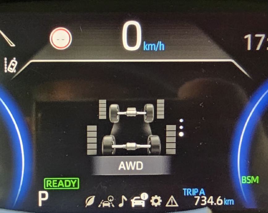 Toyota RAV4 AWD hybrid, fotografija 10