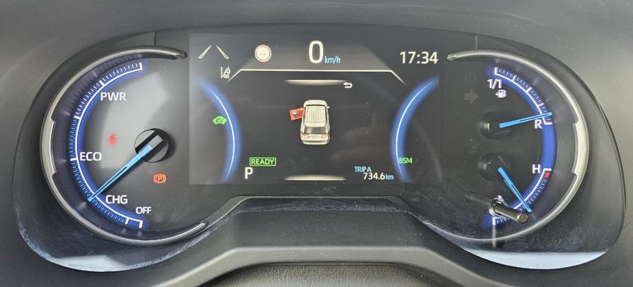 Toyota RAV4 AWD hybrid, fotografija 13