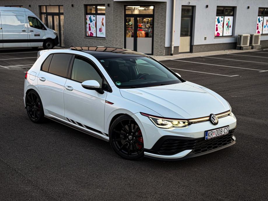 Vw Golf 8 GTI Clubsport 2023. | Panorama | h&k | IQ. | Perla bijela, fotografija 2