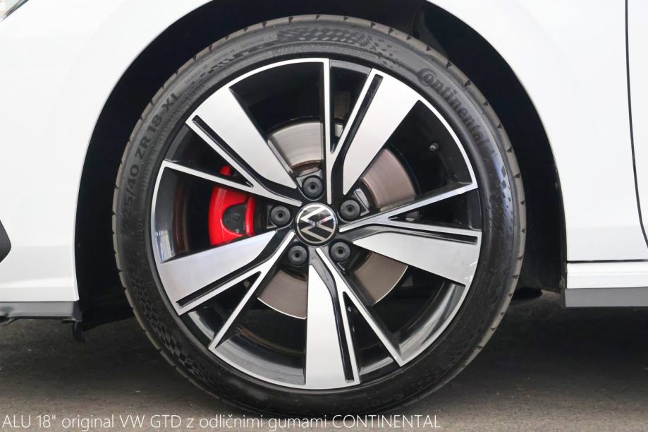 Volkswagen Golf GTD 2.0TDI DSG 200KM PANORAMA VIRTUAL KAMERA RADAR, fotografija 17