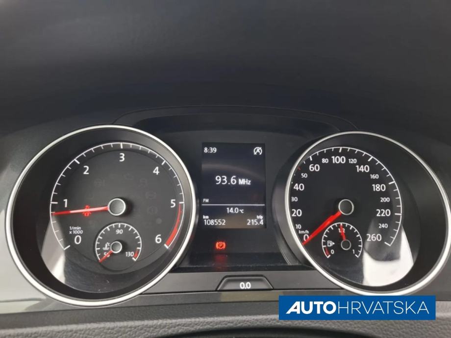 VOLKSWAGEN GOLF VII 1.6 TDI COMFORTLINE - JAMSTVO 15 MJESECI, 14.490, fotografija 18