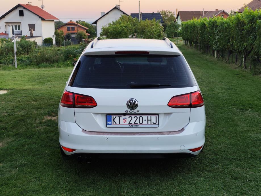 Volkswagen Golf VII Variant 2014. god, servisna knjiga, klima, alu, fotografija 5