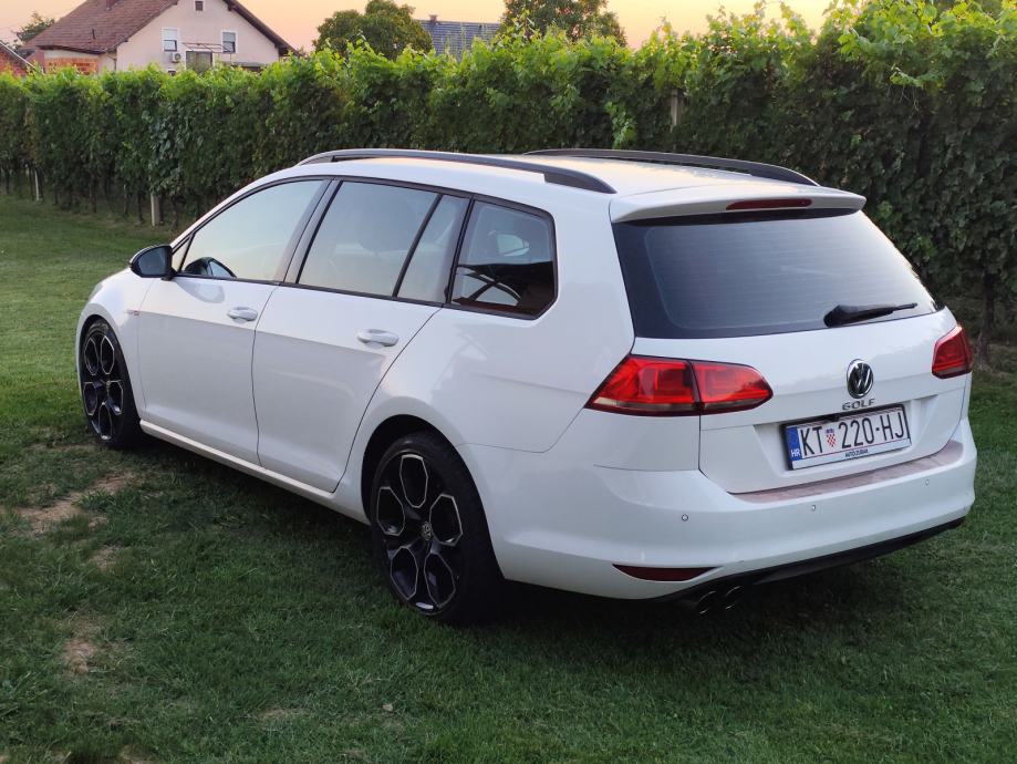 Volkswagen Golf VII Variant 2014. god, servisna knjiga, klima, alu, fotografija 6