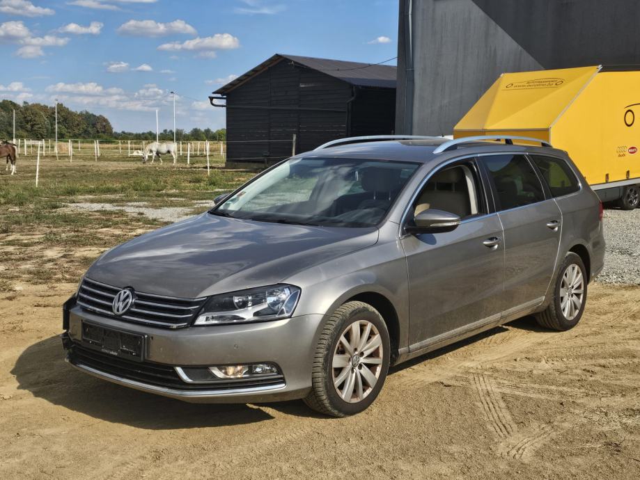 Volkswagen PASSAT B7 1.6 TDI - Oštećeno vozilo, fotografija 2