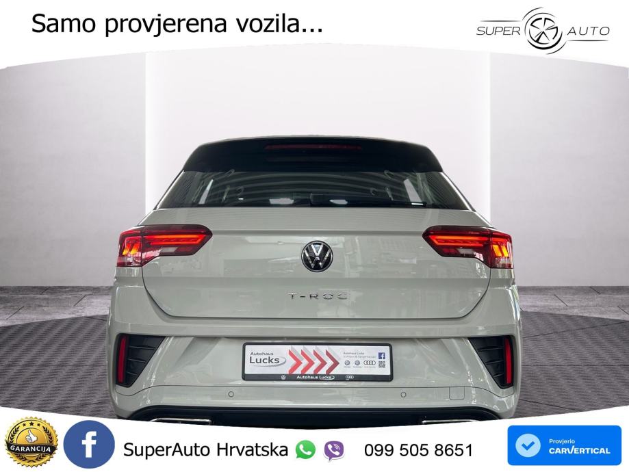 Volkswagen T-Roc 1.5 TSI (150 KS) DSG LED+GR SJED+ACC, fotografija 7