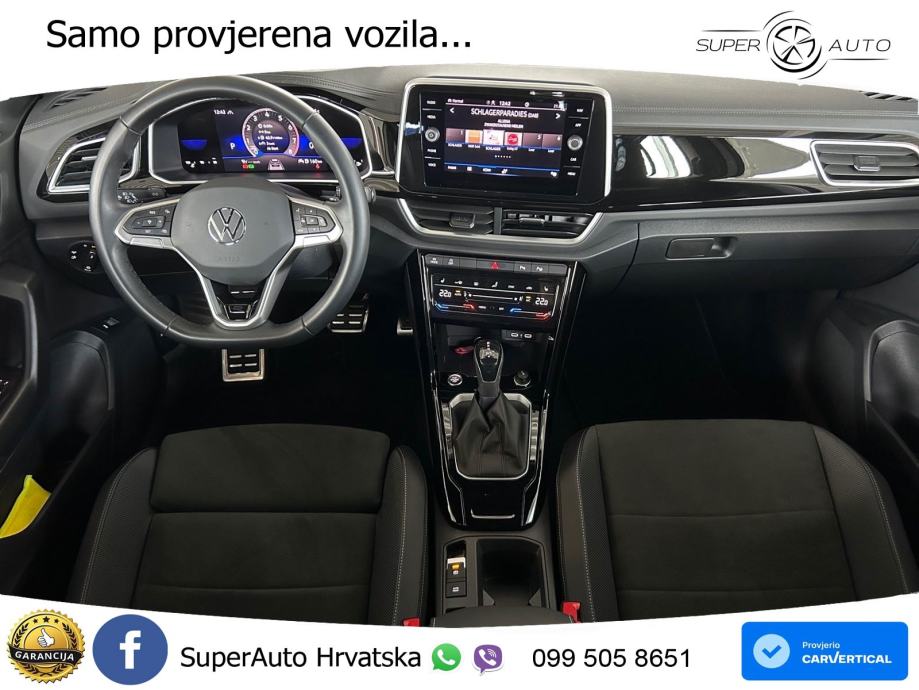 Volkswagen T-Roc 1.5 TSI (150 KS) DSG LED+GR SJED+ACC, fotografija 14