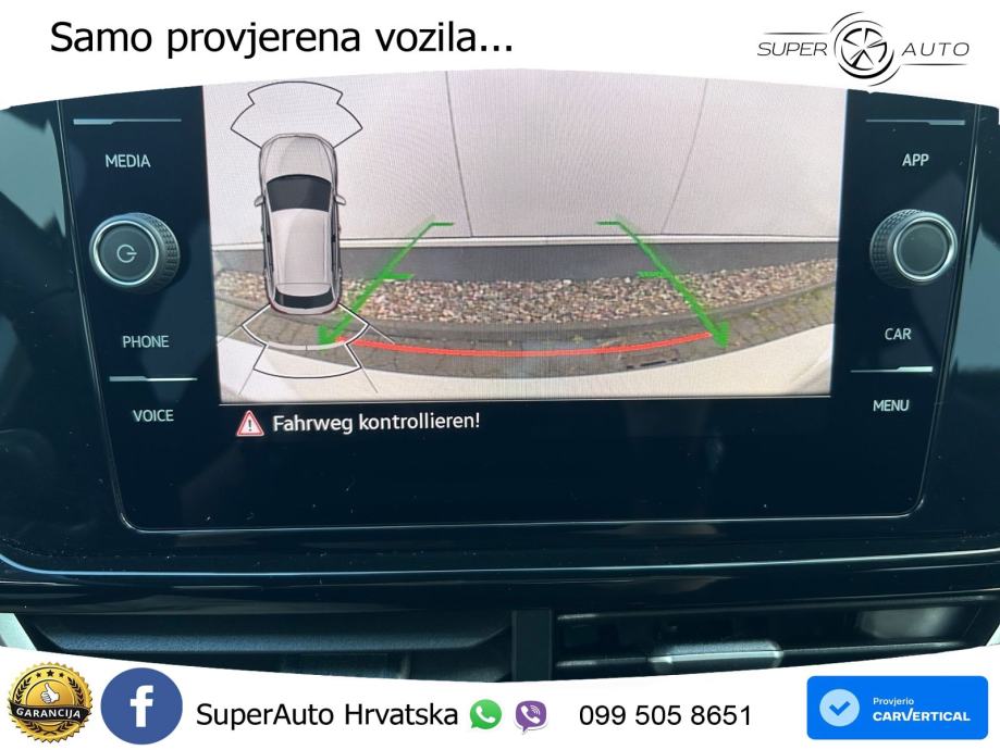 Volkswagen T-Roc 1.5 TSI (150 KS) DSG LED+GR SJED+ACC, fotografija 16