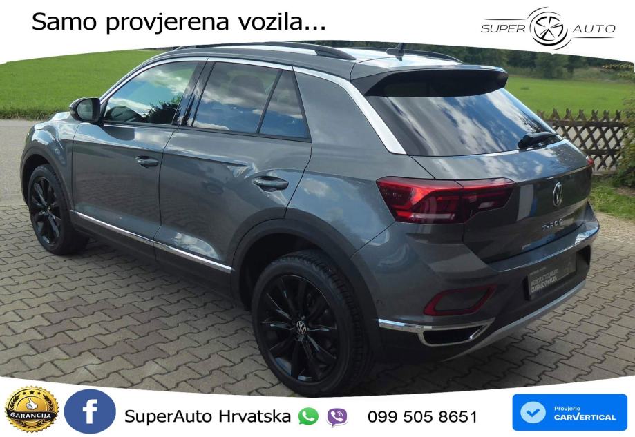 Volkswagen T-Roc 1.5 TSI (150 KS) DSG LED+GR SJED+ACC, fotografija 8
