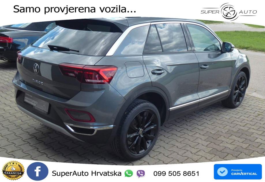 Volkswagen T-Roc 1.5 TSI (150 KS) DSG LED+GR SJED+ACC, fotografija 11