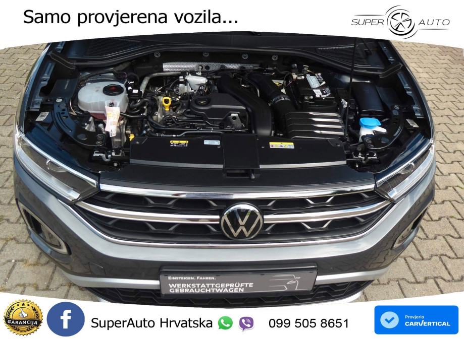 Volkswagen T-Roc 1.5 TSI (150 KS) DSG LED+GR SJED+ACC, fotografija 13