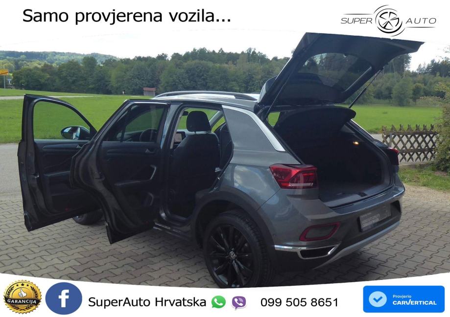 Volkswagen T-Roc 1.5 TSI (150 KS) DSG LED+GR SJED+ACC, fotografija 19