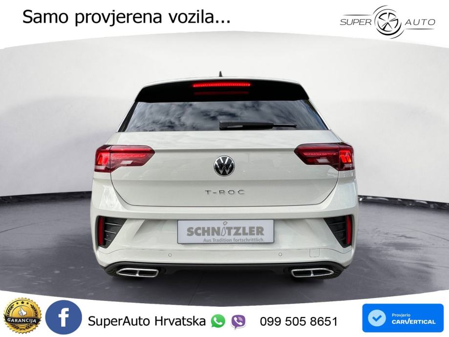 Volkswagen T-Roc 1.5 TSI (150 KS) DSG LED+GR SJED+ACC, fotografija 4