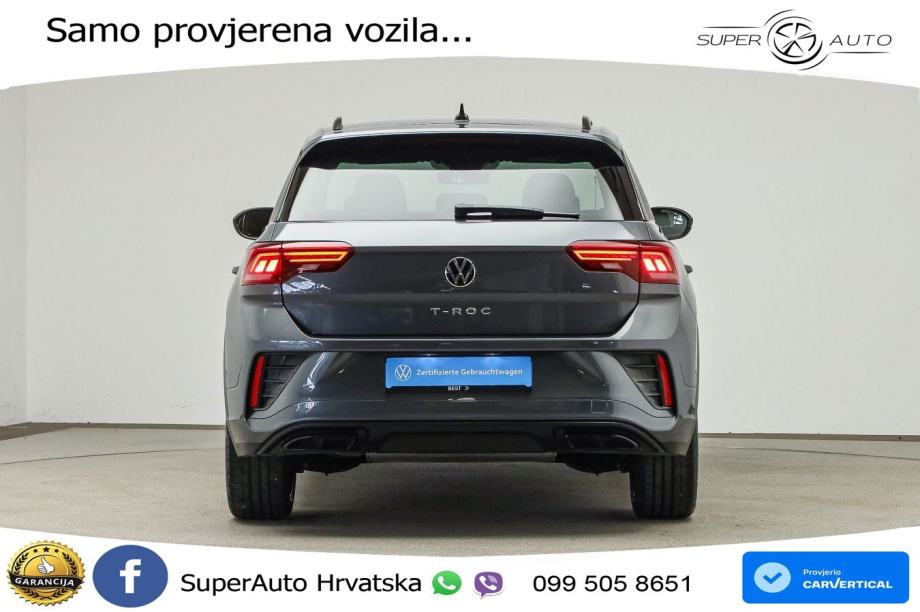 Volkswagen T-Roc 1.5 TSI (150 KS) DSG LED+GR SJED+ACC, fotografija 5