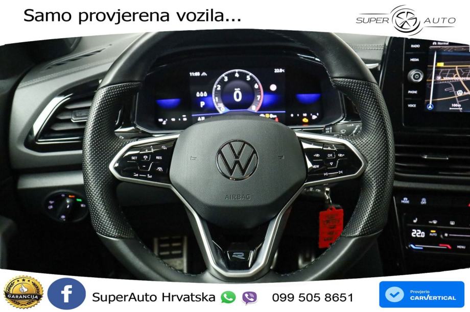Volkswagen T-Roc 1.5 TSI (150 KS) DSG LED+GR SJED+ACC, fotografija 11