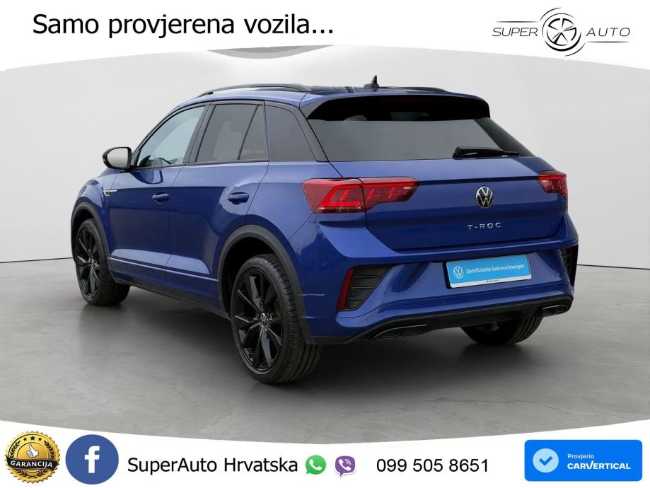 Volkswagen T-Roc 1.5 TSI (150 KS) DSG MATRIX+GR SJED+KAM, fotografija 5