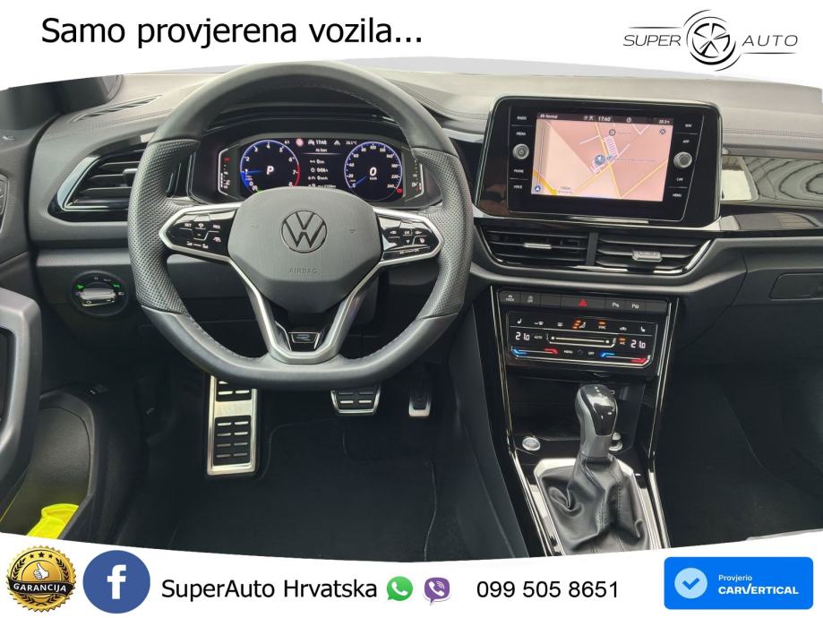 Volkswagen T-Roc 1.5 TSI (150 KS) DSG MATRIX+GR SJED+KAM, fotografija 13