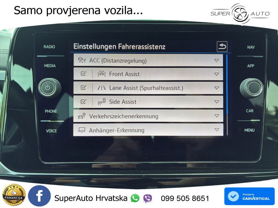 Volkswagen T-Roc 1.5 TSI (150 KS) DSG MATRIX+GR SJED+KAM, fotografija 19