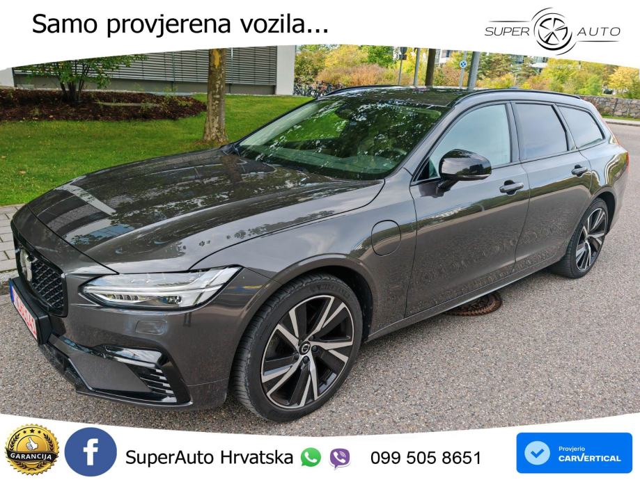 Volvo V90 Recharge T6 AWD Geartronic LED+GR SJED+ACC, fotografija 2