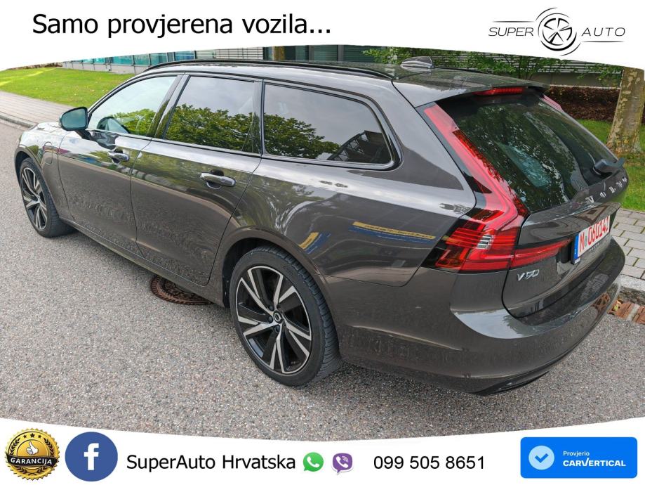 Volvo V90 Recharge T6 AWD Geartronic LED+GR SJED+ACC, fotografija 4