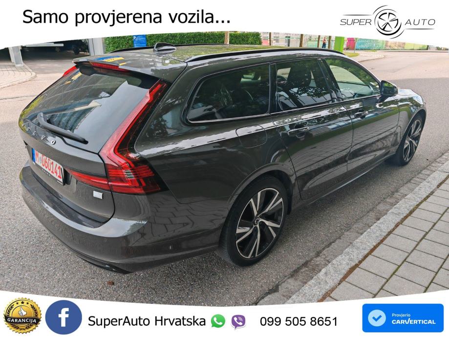 Volvo V90 Recharge T6 AWD Geartronic LED+GR SJED+ACC, fotografija 5