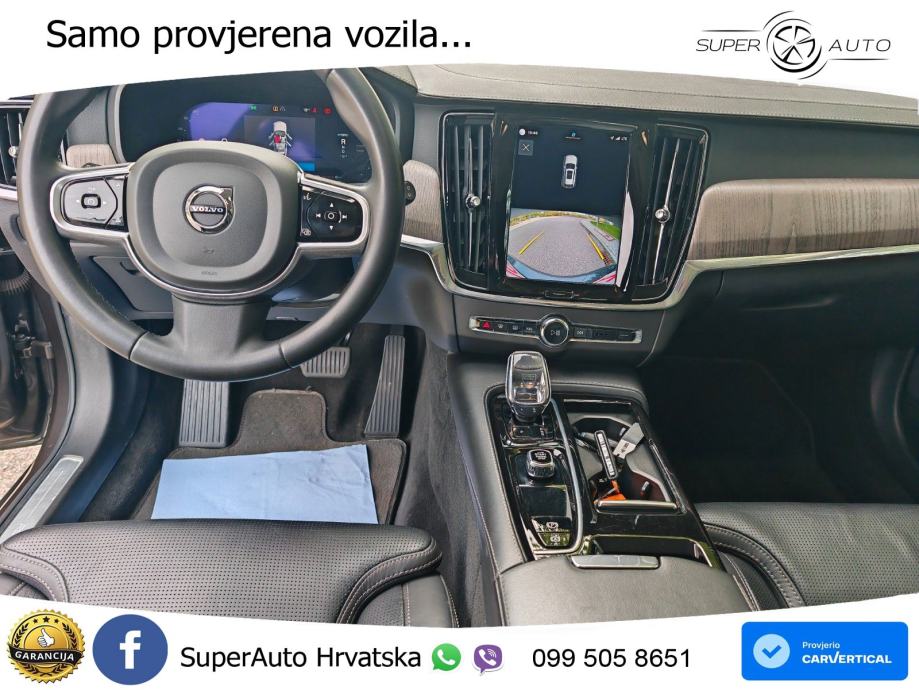 Volvo V90 Recharge T6 AWD Geartronic LED+GR SJED+ACC, fotografija 9
