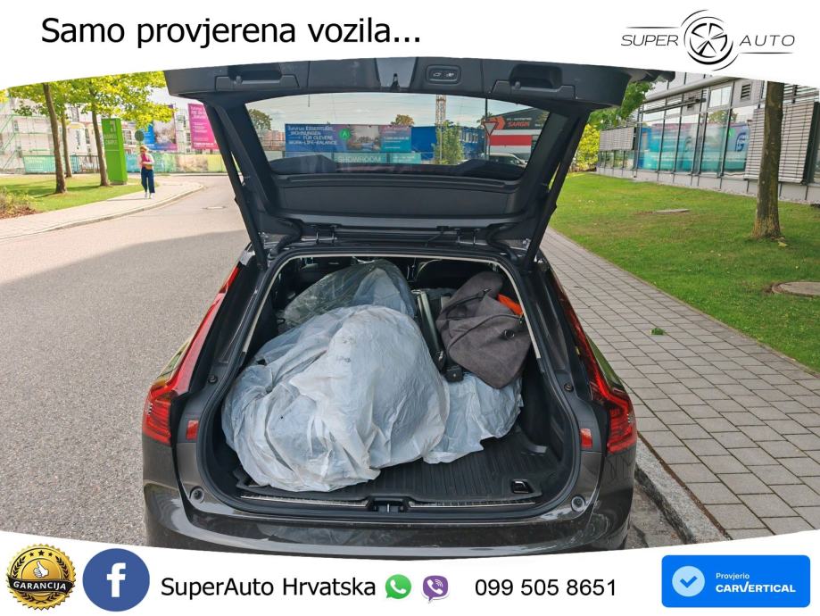 Volvo V90 Recharge T6 AWD Geartronic LED+GR SJED+ACC, fotografija 12