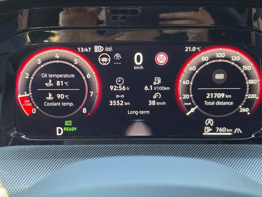 VW Golf 8.5 1,5 eTSI R-Line Plus, DSG, 2024, fotografija 10