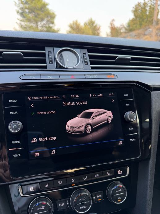 VW Arteon 2,0 TDI automatik - reg. 07/2027, fotografija 12