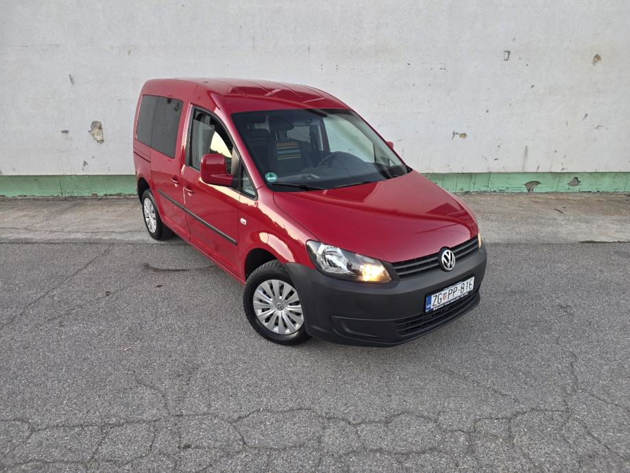 VW Caddy 1,6 TDI TRENDLINE, SERVISNA, JAMSTVO 12MJ., fotografija 9