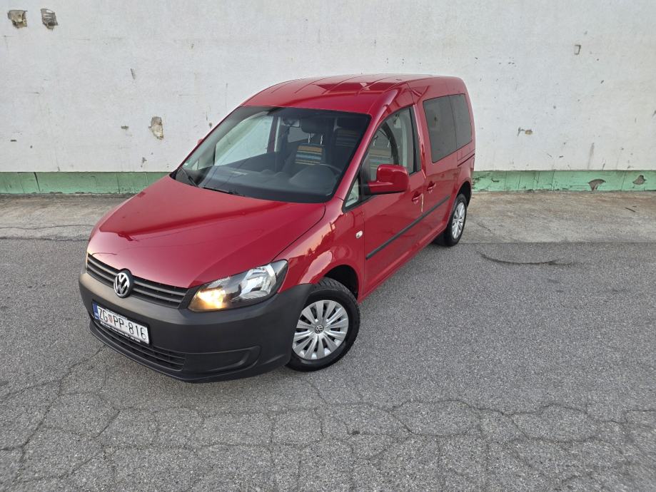 VW Caddy 1,6 TDI TRENDLINE, SERVISNA, JAMSTVO 12MJ., fotografija 3