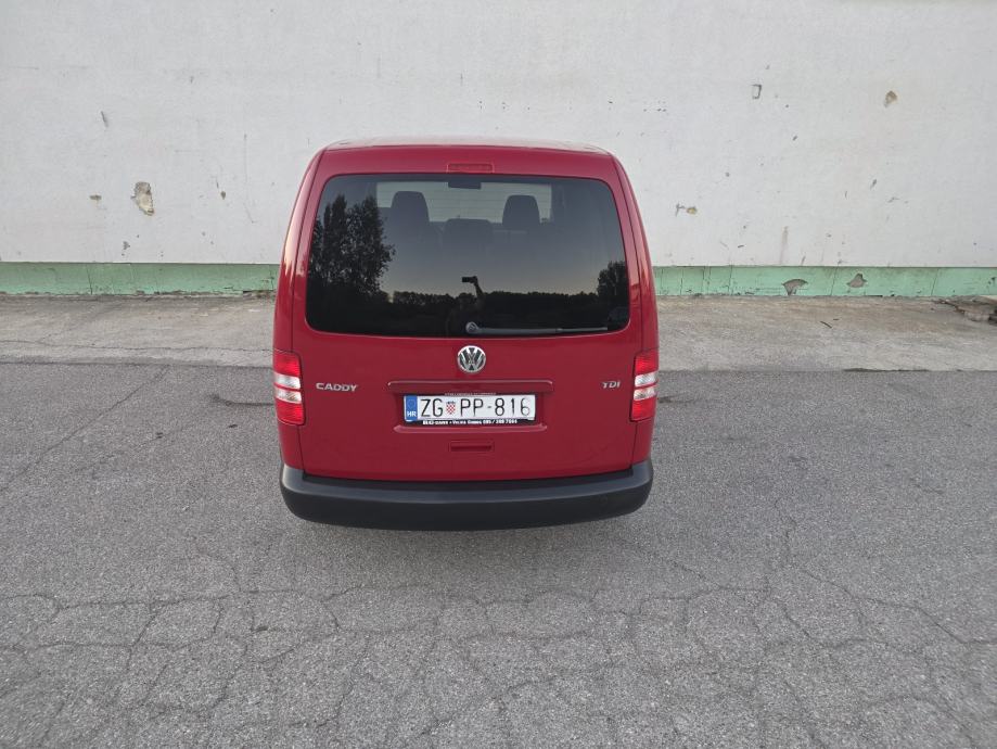 VW Caddy 1,6 TDI TRENDLINE, SERVISNA, JAMSTVO 12MJ., fotografija 10