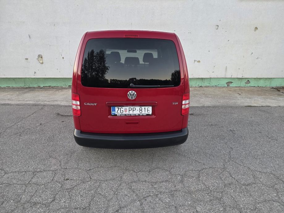 VW Caddy 1,6 TDI TRENDLINE, SERVISNA, JAMSTVO 12MJ., fotografija 11