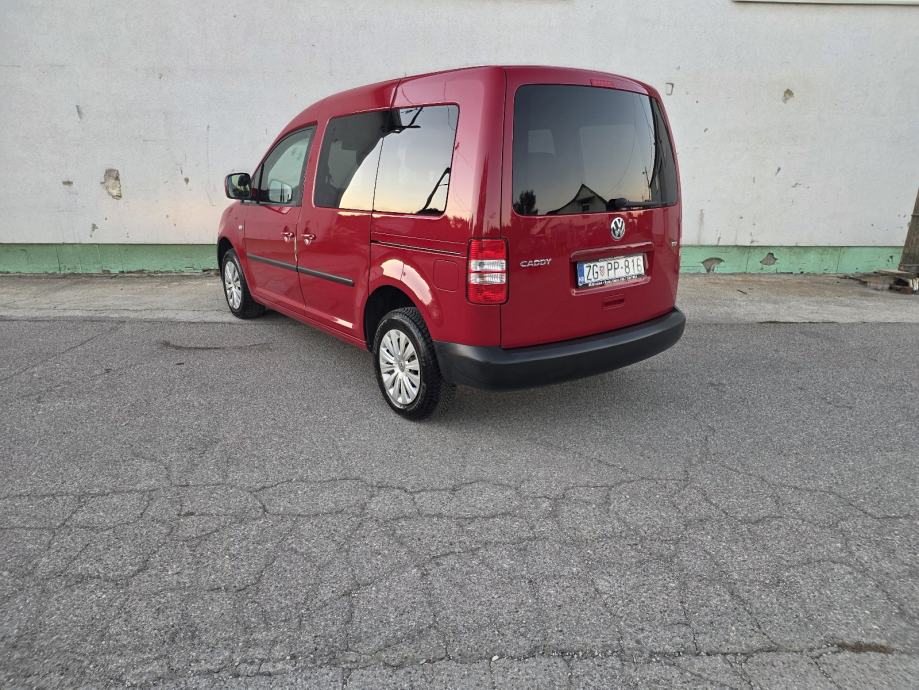 VW Caddy 1,6 TDI TRENDLINE, SERVISNA, JAMSTVO 12MJ., fotografija 12