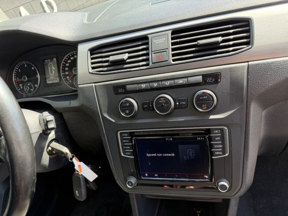 VW CADDY MAXI TDI DSG, 139 TKM, 5 SJEDALA, 360 PDC, R-KAM, JAMSTVO 12M, fotografija 13