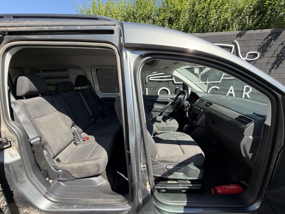 VW CADDY MAXI TDI DSG, 139 TKM, 5 SJEDALA, 360 PDC, R-KAM, JAMSTVO 12M, fotografija 9