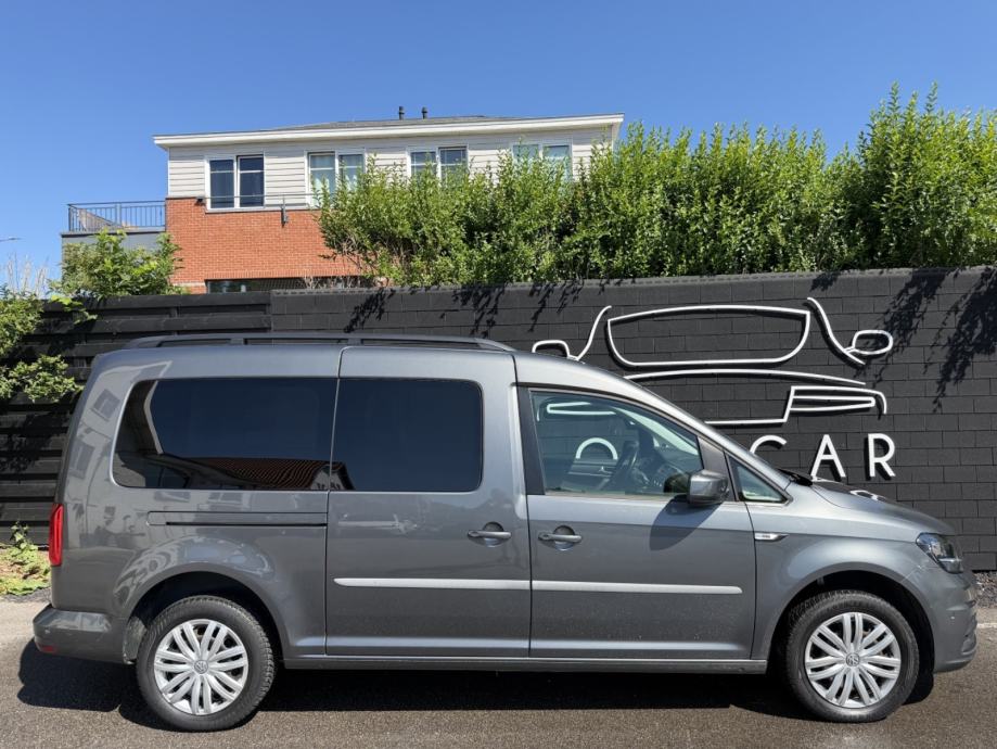 VW CADDY MAXI TDI DSG, 139 TKM, 5 SJEDALA, 360 PDC, R-KAM, JAMSTVO 12M, fotografija 6