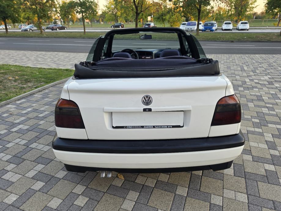 VW Golf 3 1,9 TDI **CABRIO**KARMANN**ALU**ODLIČAN**REG 1 GOD**, fotografija 8