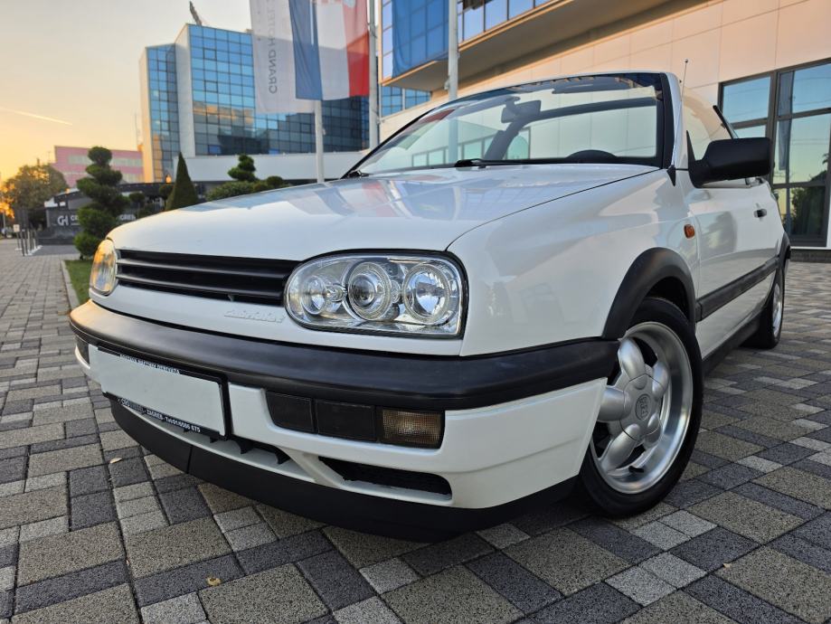 VW Golf 3 1,9 TDI **CABRIO**KARMANN**ALU**ODLIČAN**REG 1 GOD**, fotografija 3