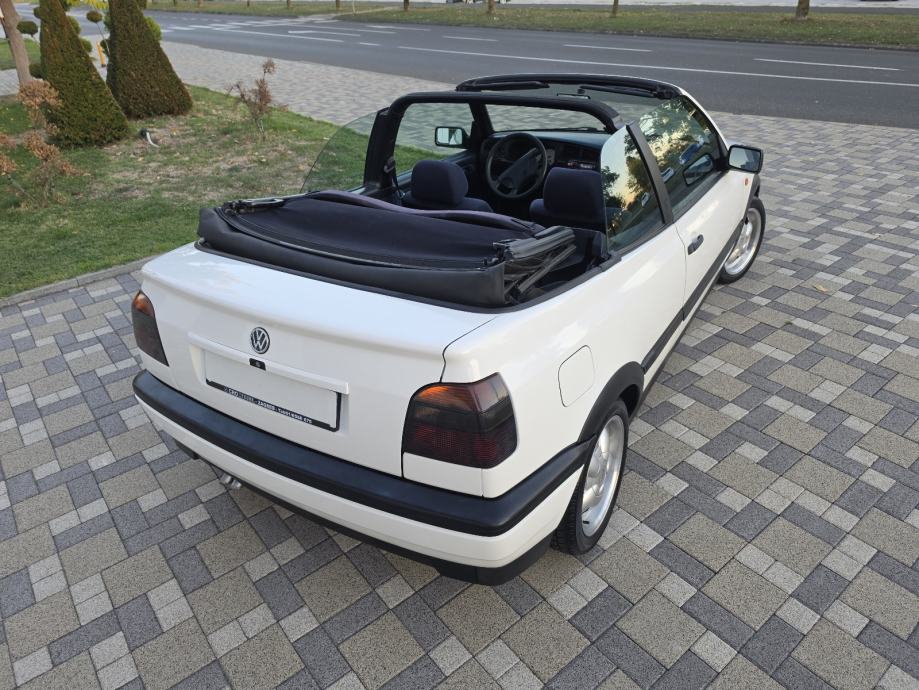 VW Golf 3 1,9 TDI **CABRIO**KARMANN**ALU**ODLIČAN**REG 1 GOD**, fotografija 9