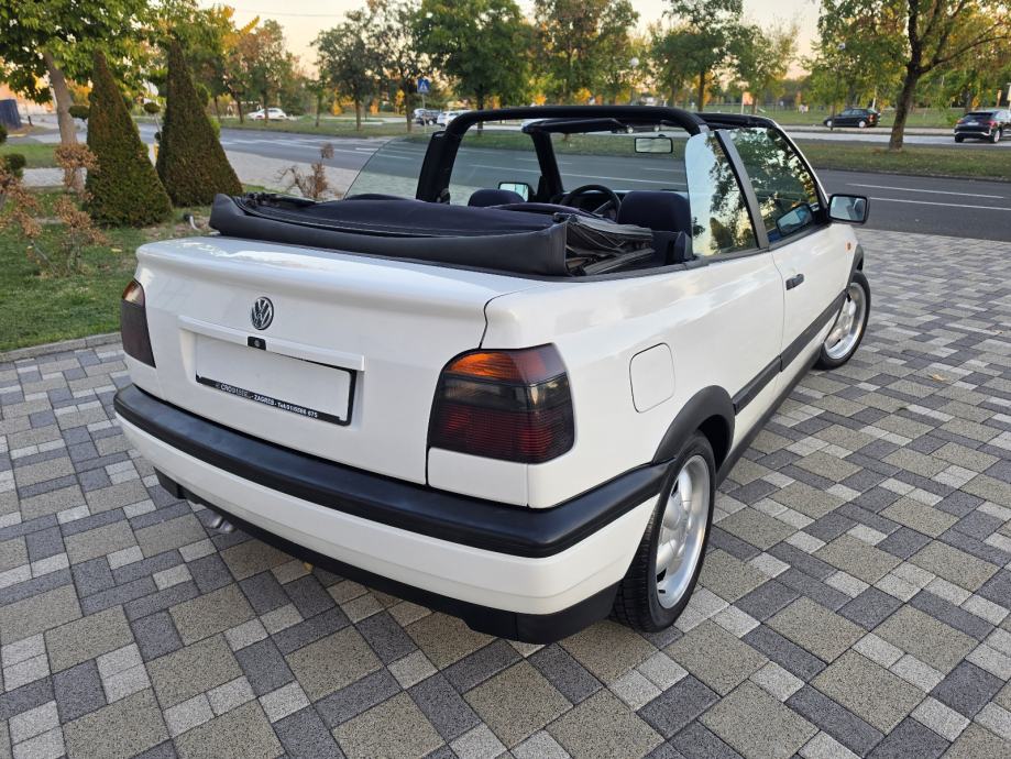 VW Golf 3 1,9 TDI **CABRIO**KARMANN**ALU**ODLIČAN**REG 1 GOD**, fotografija 10