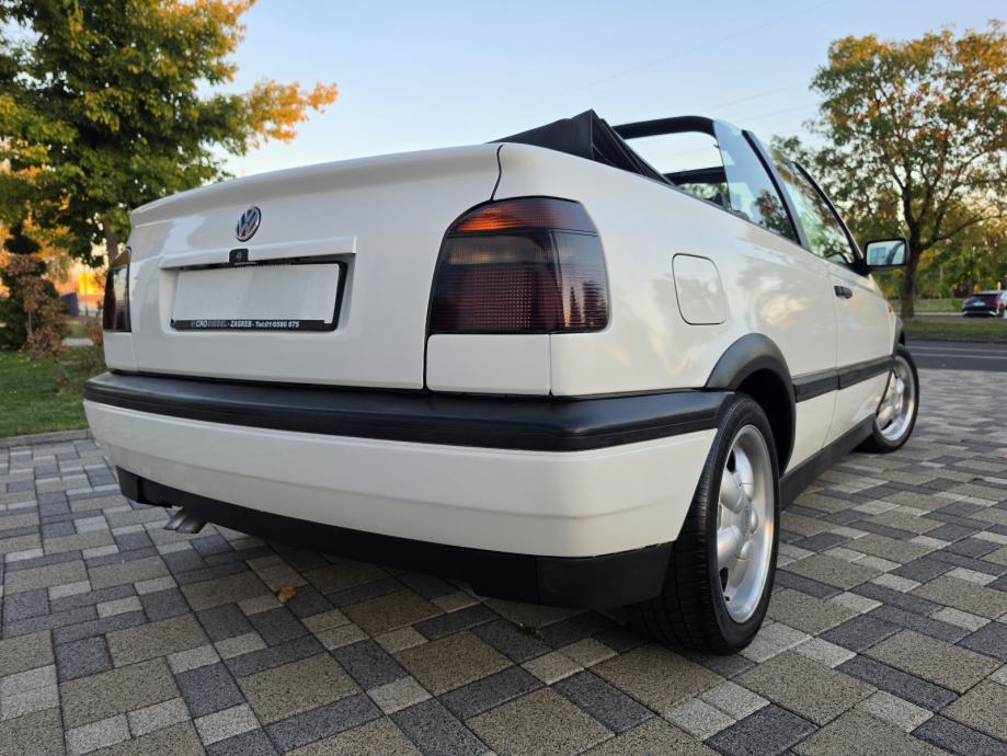VW Golf 3 1,9 TDI **CABRIO**KARMANN**ALU**ODLIČAN**REG 1 GOD**, fotografija 11