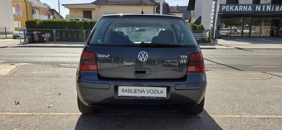 VW Golf 4 1,9 TDI//HR-AUTO//reg god dana//kupac oslobođen prijenosa vl, fotografija 7