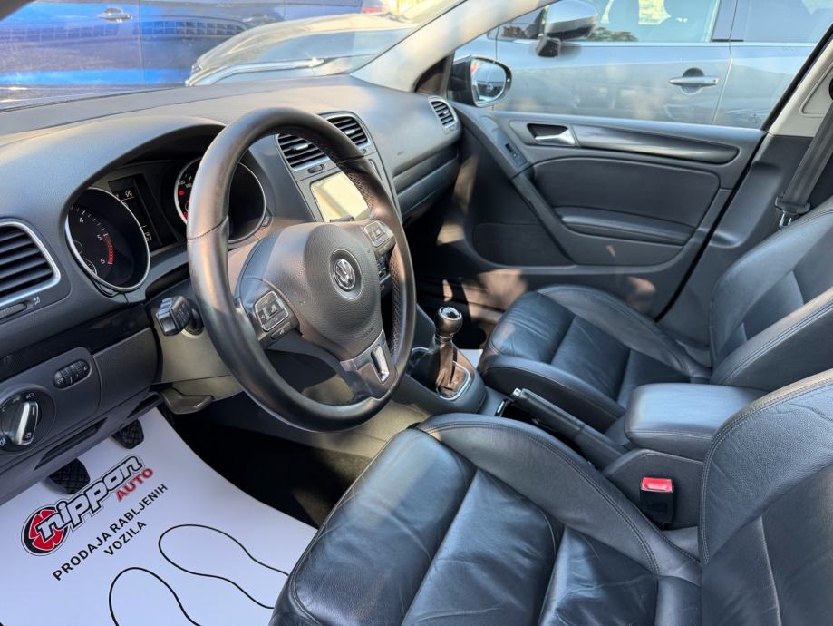 VW Golf 6 1,6 TDI REG:01/2027 - KOŽA - PARK. SENZORI - AUTOKREDIT, fotografija 10