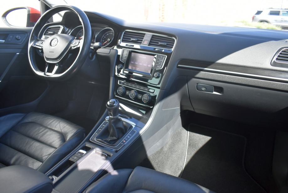VW Golf 7 1.4 TSI *DE* JAMSTVO, VRHUNSKA OPREMA, MALO KM, fotografija 7