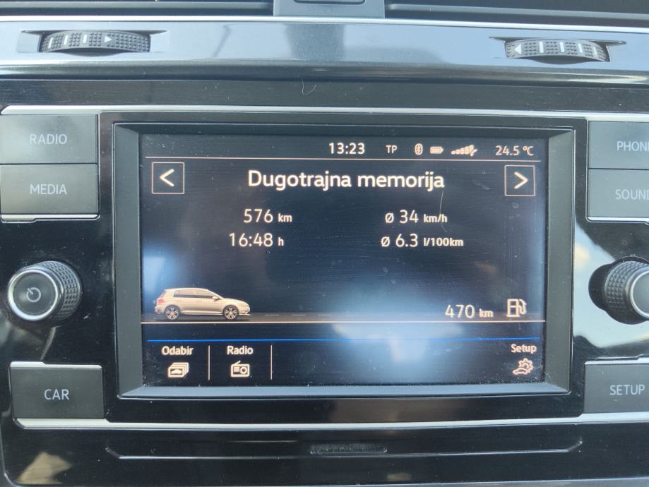 VW Golf 7 1,6 TDI automatik, fotografija 8