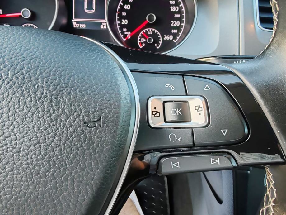 VW Golf 7 1,6 TDI, Comfortline, 2015g, 177000 km, kartice do 36 rata, fotografija 19
