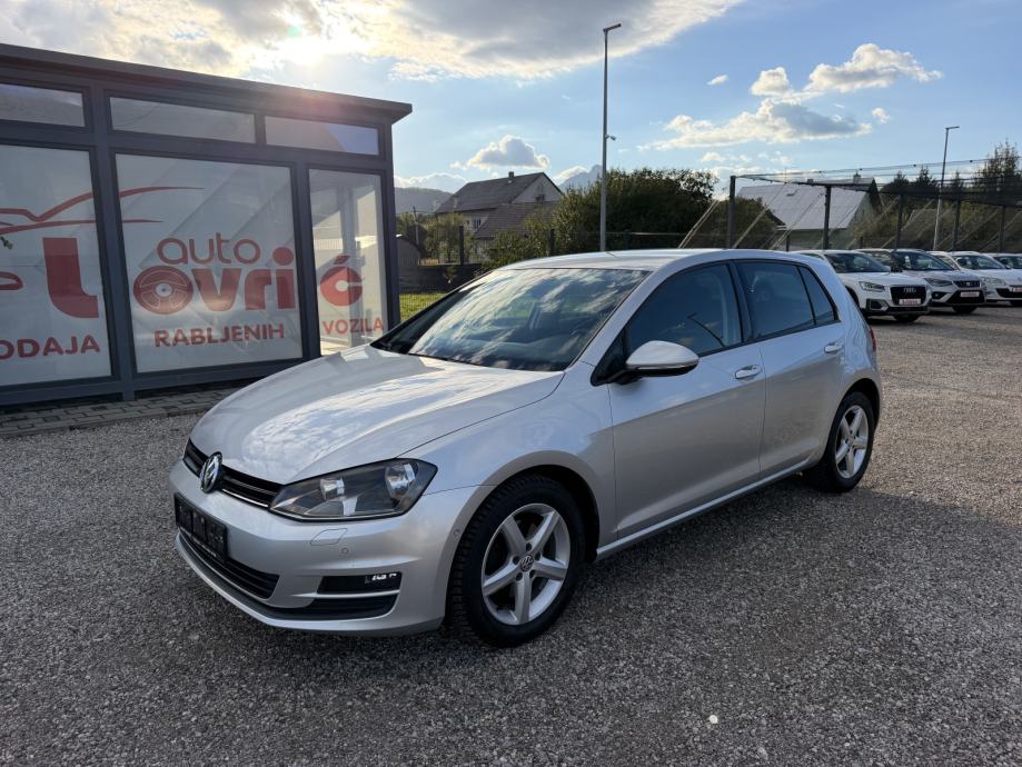 VW Golf 7 1,6 TDI - NAPRAVLJEN VELIKI SERVIS - NOVE GUME - GARANCIJA, fotografija 7